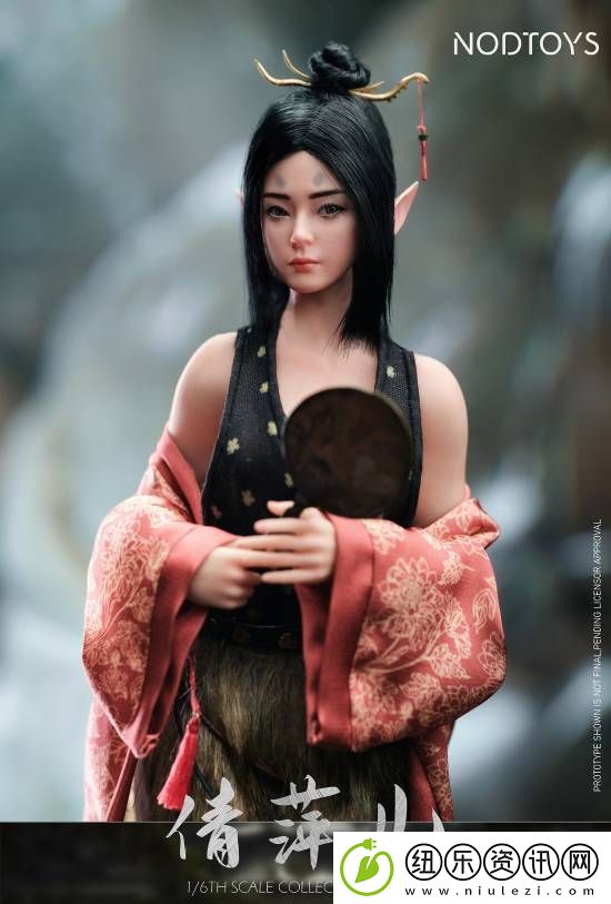 饭制黑神话：悟空萍萍1:6硅胶人偶-小狐狸超级可爱