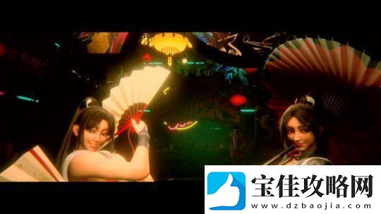 忍法！快速更衣街头霸王6“不知火舞”角色选择界面演示