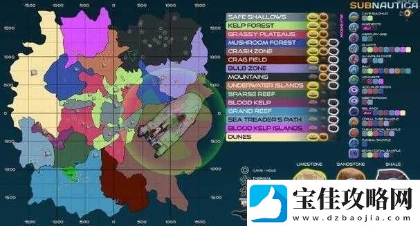 美丽水世界详尽资源分布图及各大资源位置全面介绍