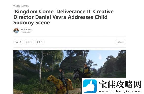 天国：拯救2主角是恋童癖-游戏中汉斯还未成年！