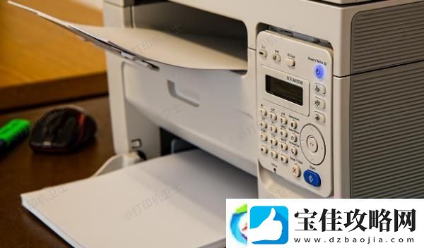 佳能打印机出来有横纹并模糊怎么办