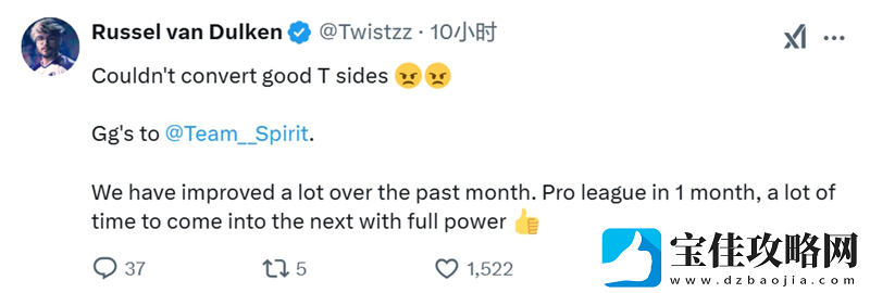 NertZ谈不敌Spirit