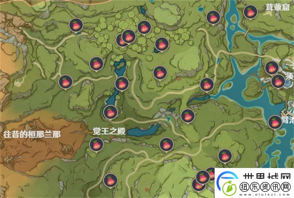 原神墩墩桃位置图文攻略