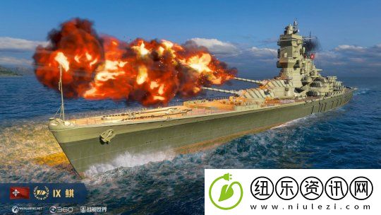 重装巨舰横扫海面