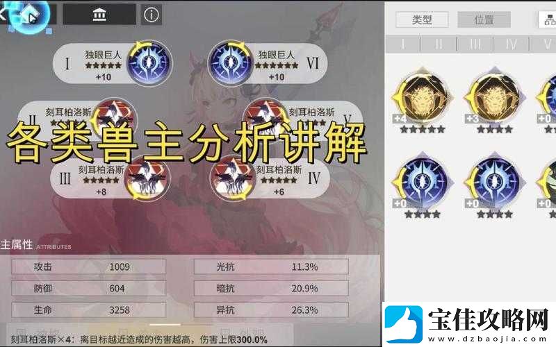 解神者兽主套装全面深度剖析-探索哪个套装能成为你的终极战斗神器