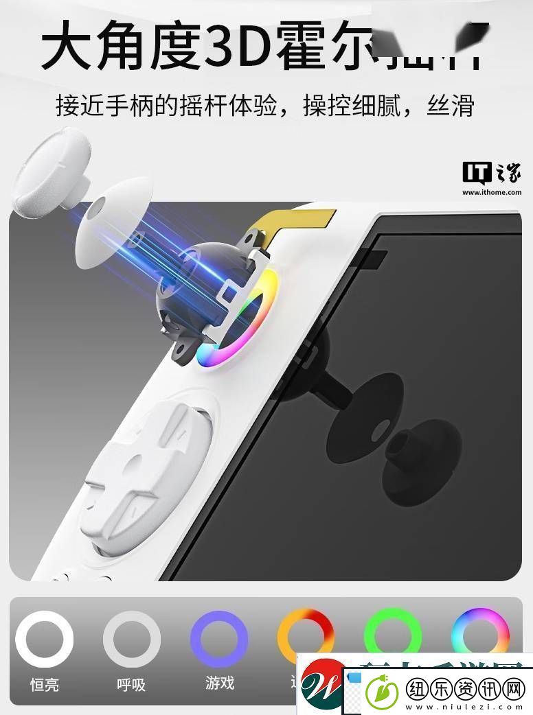 AnbernicRG406H安卓掌机上市：霍尔摇杆配置售价998元起