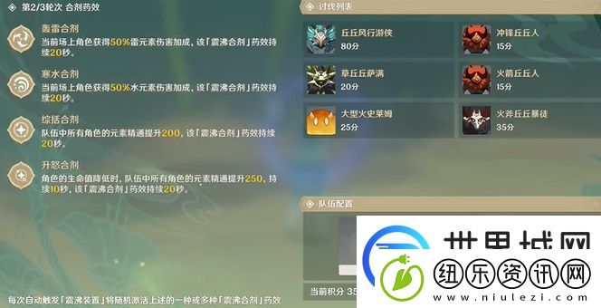 原神3.6合剂演进第一关怎么过